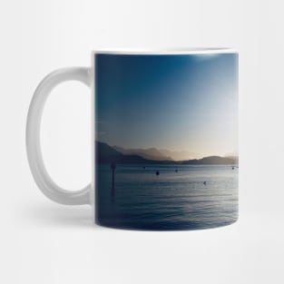 Diving platform Switzerland Mug